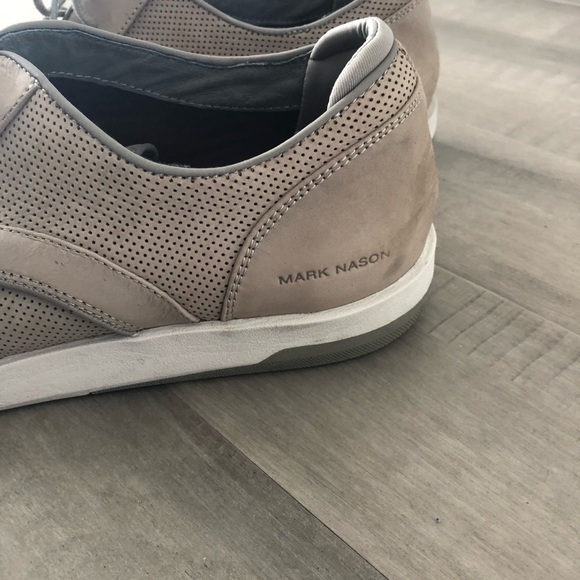 MARK Nason Leather knitted Lace-up  shoes size 11 - Picture 7 of 10